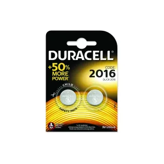 Duracell Pile bouton Lithium CR2016 2 Pièce-s