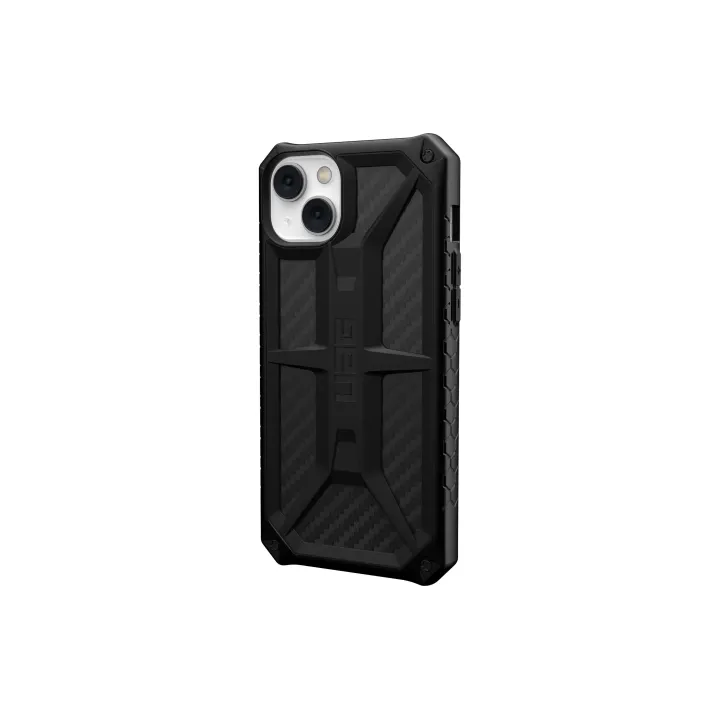 UAG Coque arrière Monarch iPhone 14 Plus Fibre de carbone