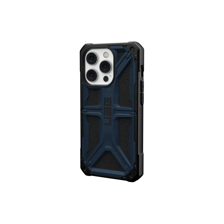 UAG Coque arrière Monarch iPhone 14 Pro Bleu mallard