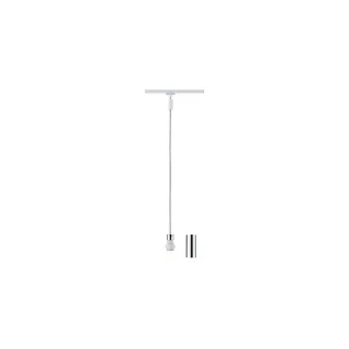 Paulmann Lampe suspendue Urail 2Easy Basic, 1 x E27, 20 W, blanc-chrome
