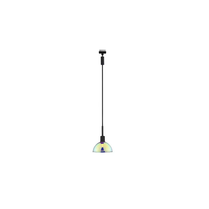 Paulmann Lampe suspendue URail Sarrasani, 1 x E14, 20 W, noir-clair