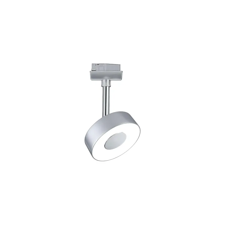 Paulmann Spot LED sur rail URail Circle, 5.3 W, 2700 K, chrome