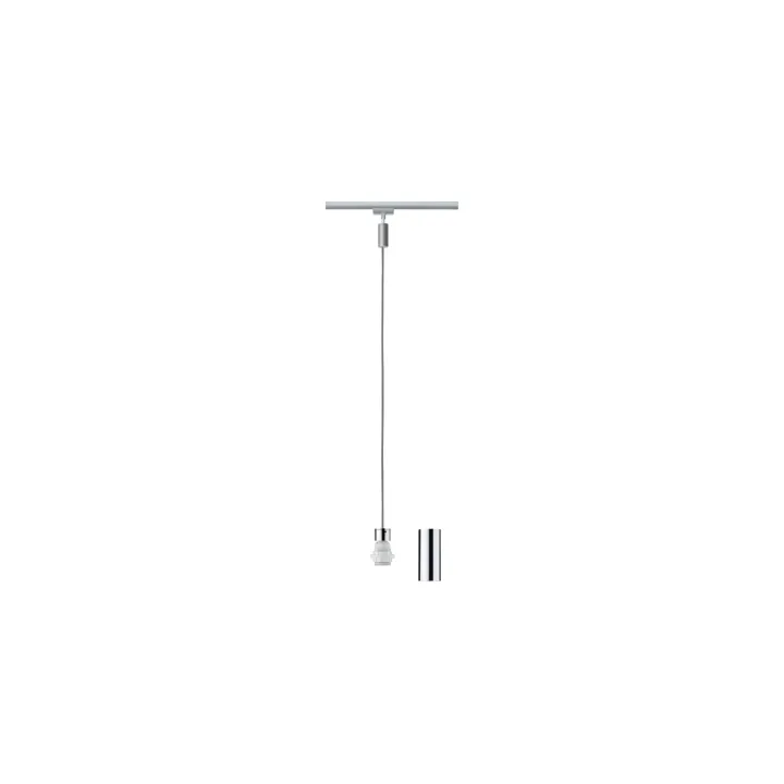 Paulmann Lampe suspendue Urail 2Easy Basic, 1xE27, 20 W, chrome-chrome