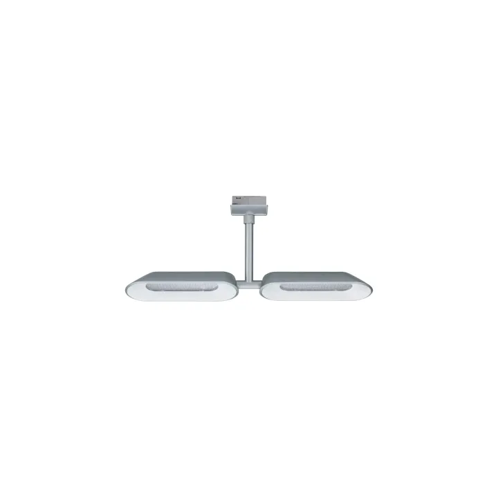 Paulmann Spot LED sur rail URail Dipper, 2 x 8 W, 2700 K, chrome-blanc