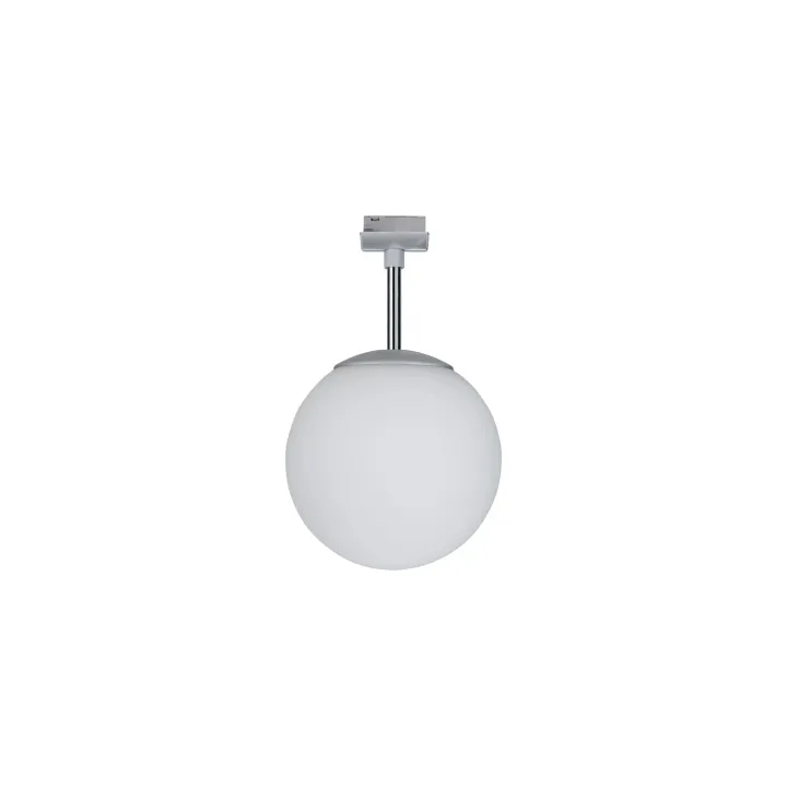 Paulmann Spot sur rail URail Globe, 1 x E14, 10 W, chrome-blanc