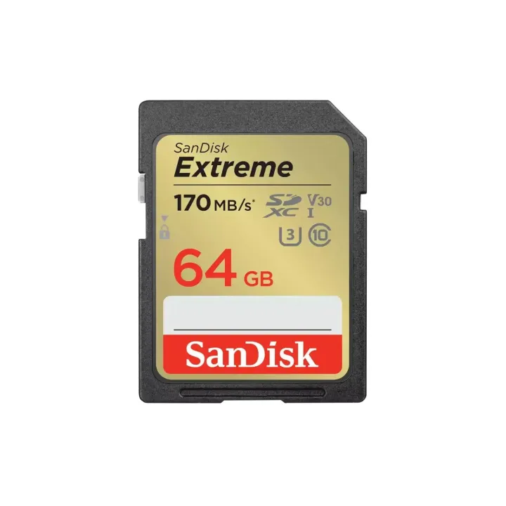 SanDisk Carte SDXC Extreme 64 GB