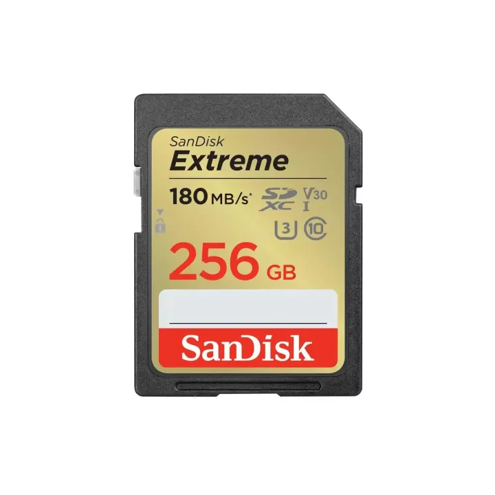 SanDisk Carte SDXC Extreme 256 GB