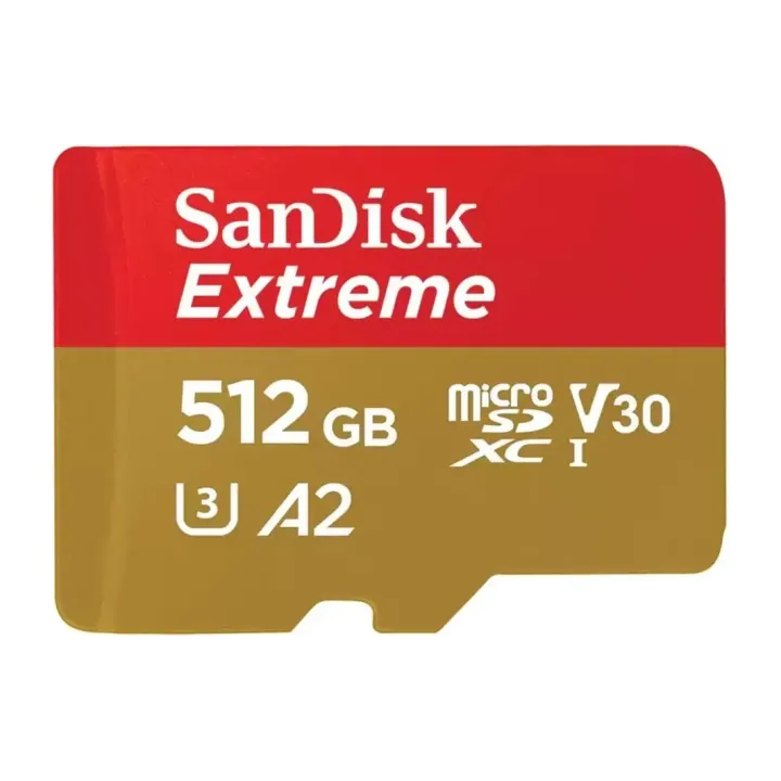 SanDisk Carte microSDXC Extreme 512 GB