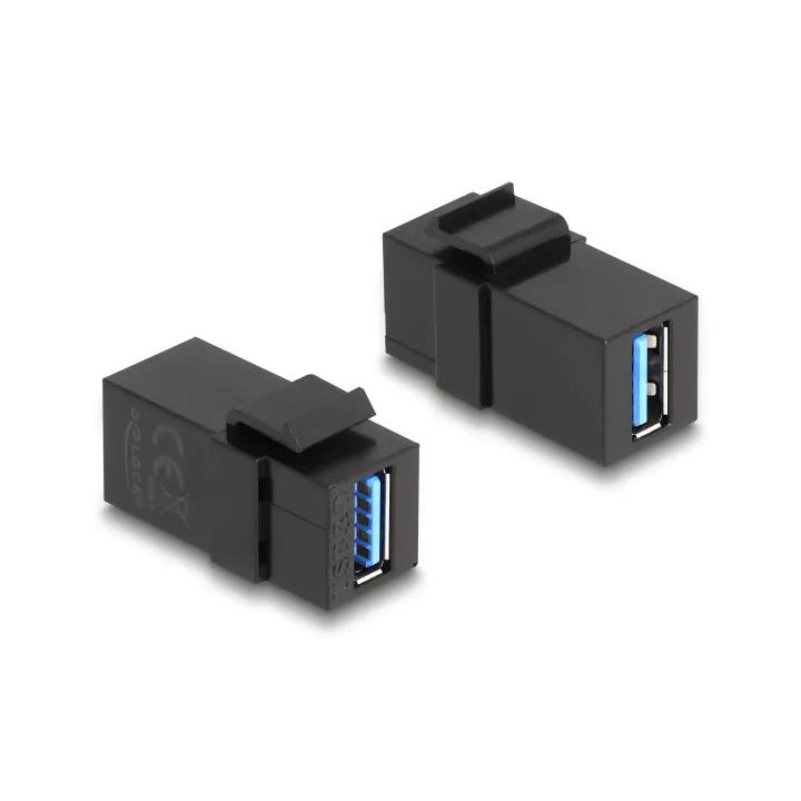 Delock Module Keystone USB 3.0 A Noir