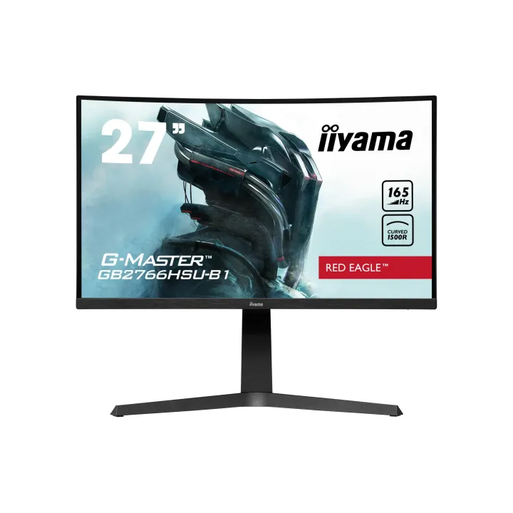 Ecran PC Gamer incurvé - IIYAMA GB2766HSU-B1 - G-MASTER - 27 FHD