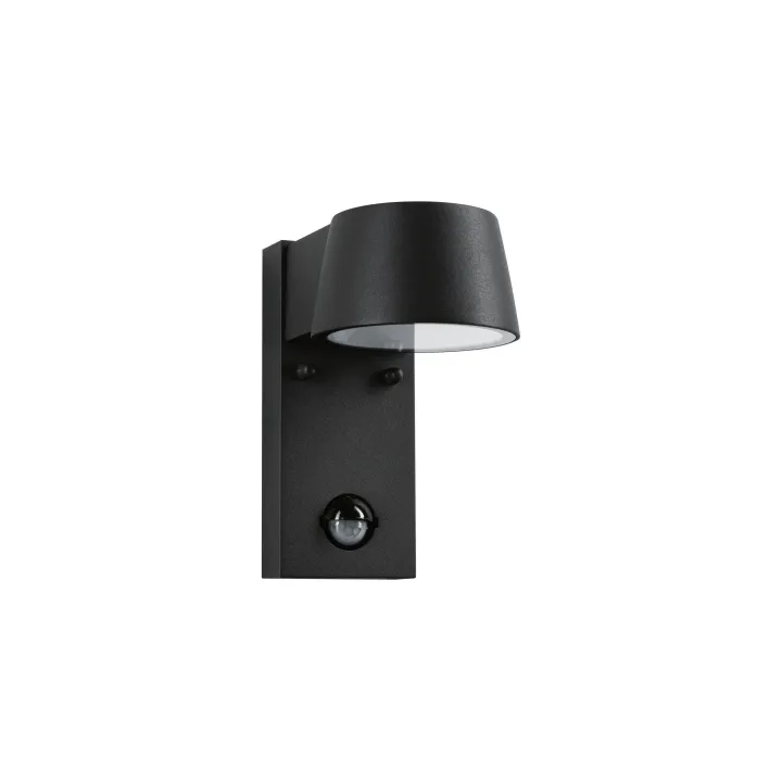 Paulmann Lampe murale Capea avec détecteur de mouvement, 5 W, 3000 K, gris