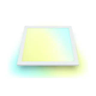 WiZ Panneau à LED Ceiling SQ, 12 W, 2700- 6500 K, blanc