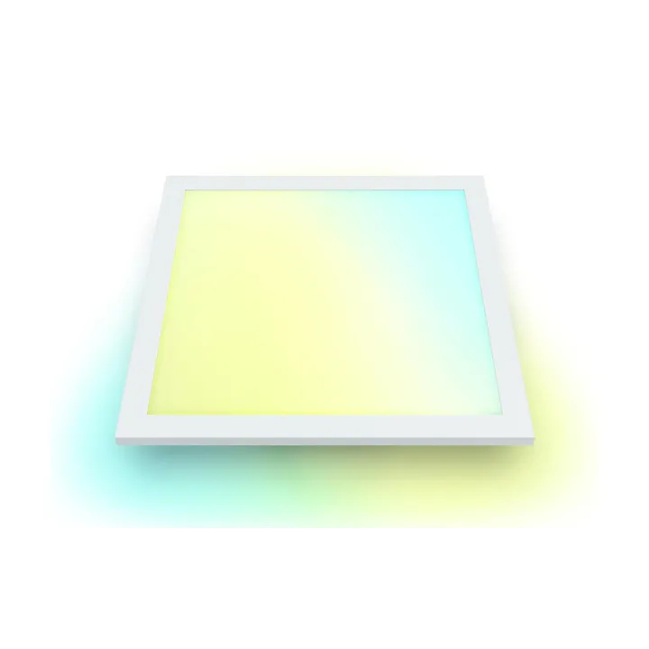 WiZ Panneau à LED Ceiling SQ, 12 W, 2700- 6500 K, blanc