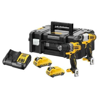 DeWalt Visseuse sans fil Set 12 V, 2 batteries de 3 Ah