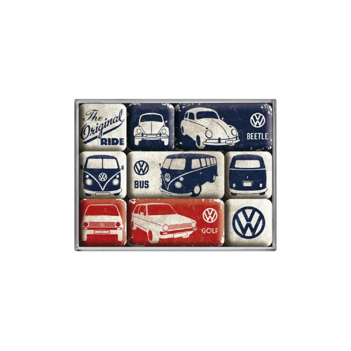 Nostalgic Art Set daimants VW The Original 1 Pièce-s, Multicolore