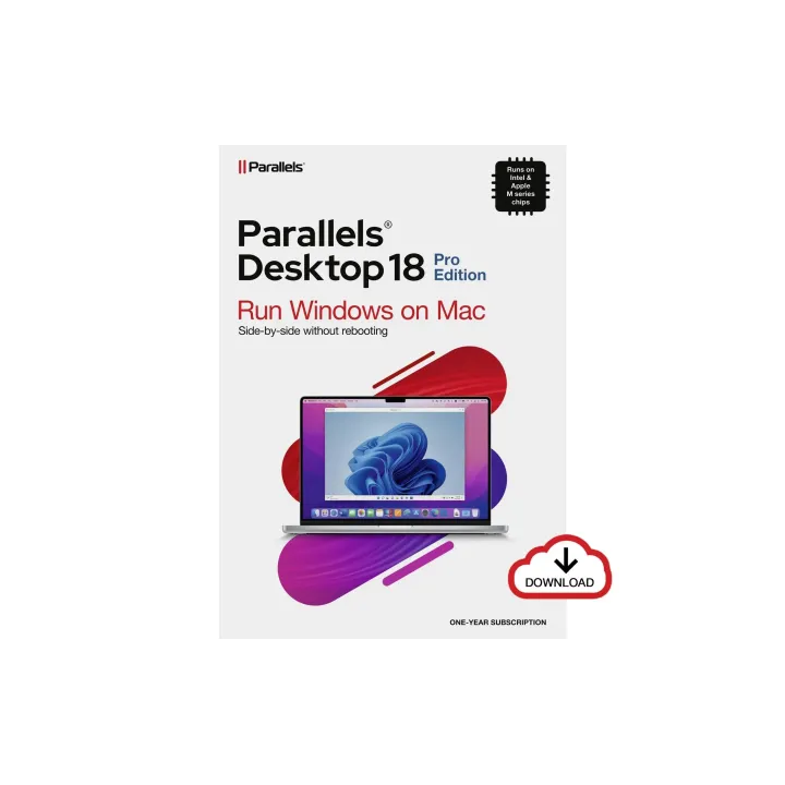 Parallels Desktop 20 Pro ESD, Abonnement, 1 an