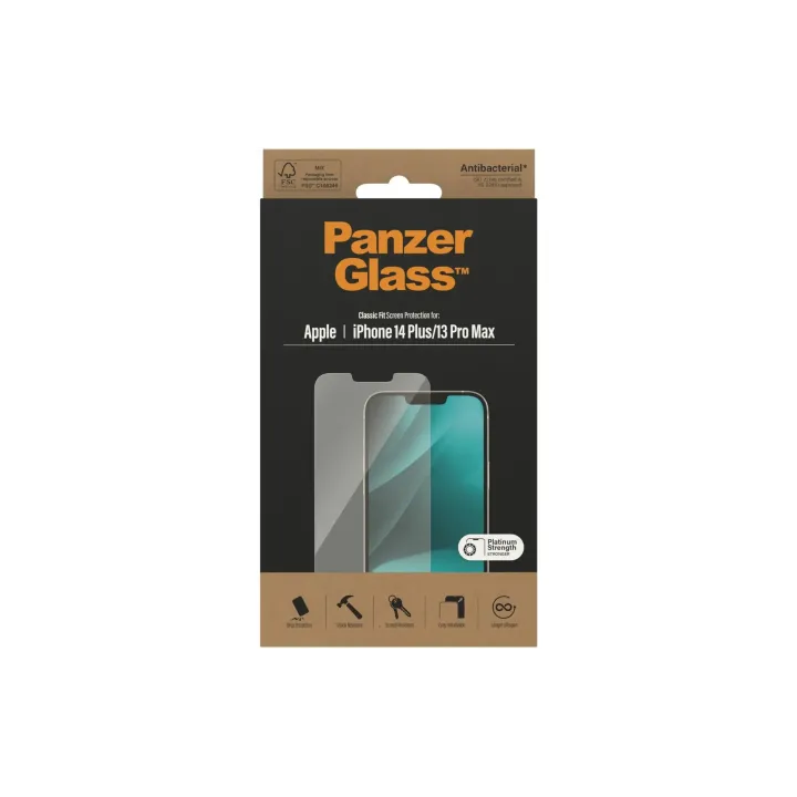 Panzerglass Protection d’écran Classic Fit iPhone 13 Pro Max-14 Plus