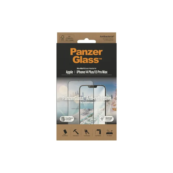 Panzerglass Protection d’écran Ultra Wide Fit Anti Reflective iPhone 14 Plus