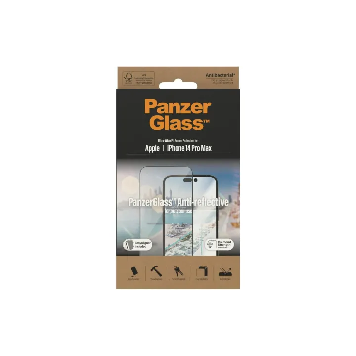 Panzerglass Protection d’écran Ultra Wide Fit Anti Reflective iPhone Pro Max