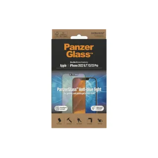 Panzerglass Protection d’écran Ultra Wide Anti Bluelight iPhone 13-13 Pro-14