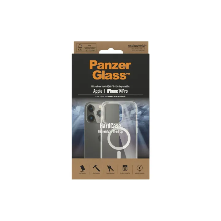 Panzerglass Coque arrière Hard Case MagSafe iPhone 14 Pro Transparent