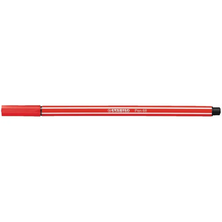 STABILO Feutres de coloriage Pen 68, Rouge