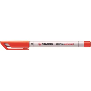 STABILO Stylo à feuilles OHPen Universal NonPermanent M Rouge