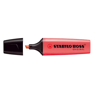 STABILO Surligneur Boss Original Rouge