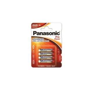 Panasonic Pile Pro Power AAA-Alcaline 4 Pièce-s