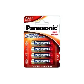Panasonic Pile Pro Power AA-Alcaline 4 Pièce-s