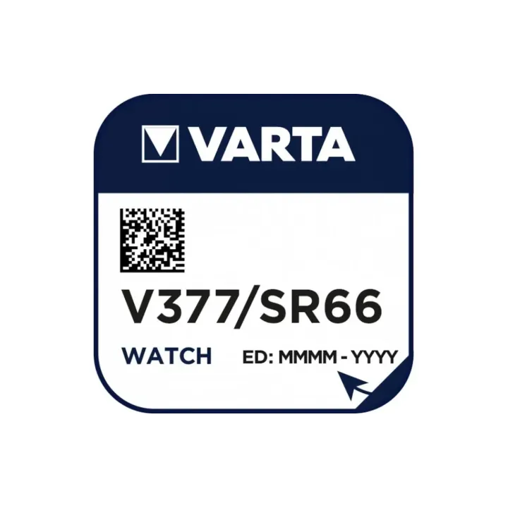 Varta Pile bouton Pile bouton Watch 377 - SR66 1 Pièce-s