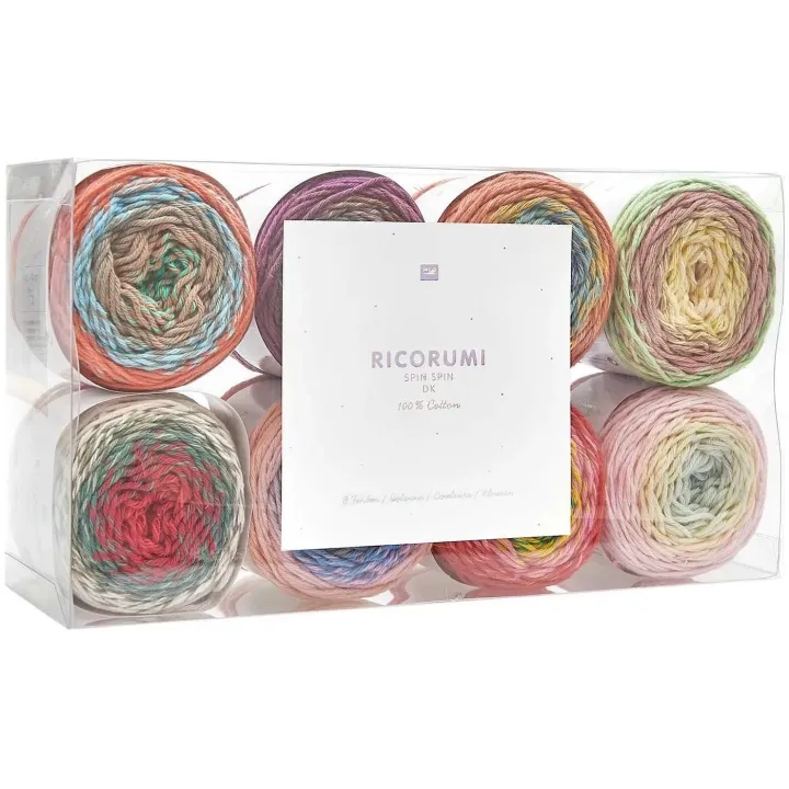 Rico Design Laine Ricorumi Spin Spin 50 g, set de 8