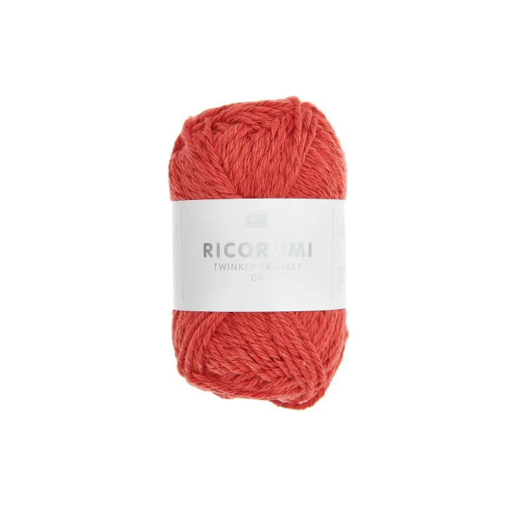 Rico Design Ricorumi Twinkly Twinkly 25 g, rouge
