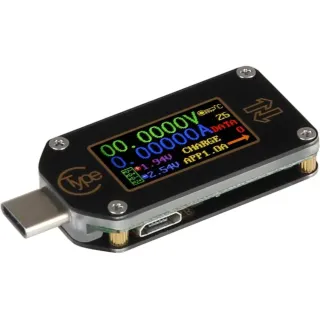 jOY-iT Voltmètre-ampéromètre USB-C TC66C