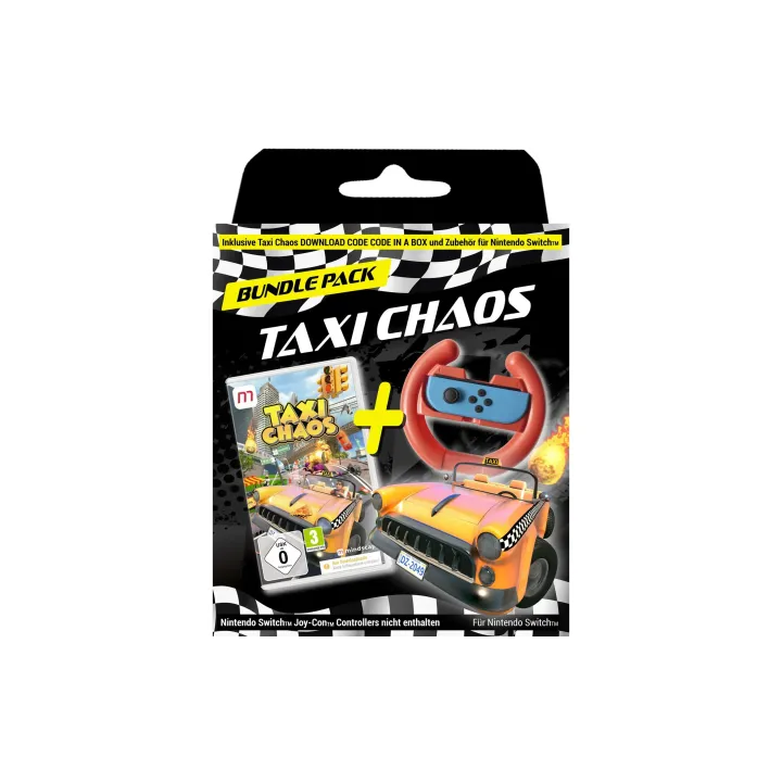 GAME Taxi Chaos Racing Wheel Bundle (Code in a Box)