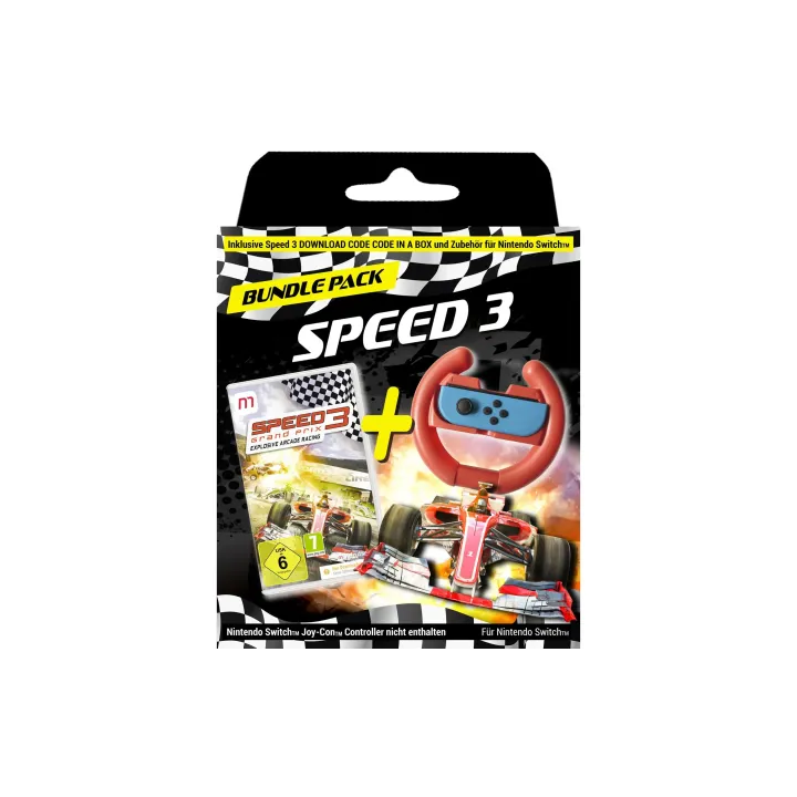 GAME Speed 3 Racing Wheel Bundle (Code in a Box)