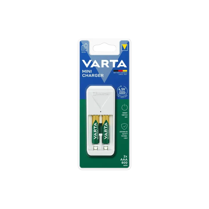 Varta Chargeur Mini Charger 2x AAA