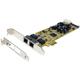 Exsys Carte réseau EX-6072POE-2 1Gbps PCI-Express x1