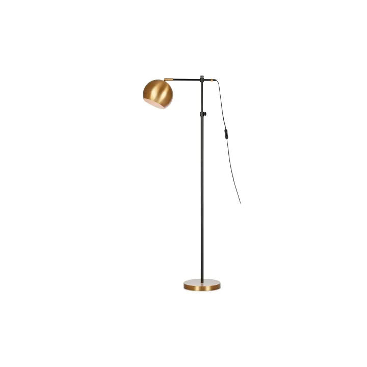 Markslöjd Lampe sur pied Chester, E27, max. 40W, noir-bronze