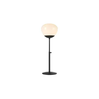 Markslöjd Lampe de bureau Rise, E27, max. 40W, noir-blanc