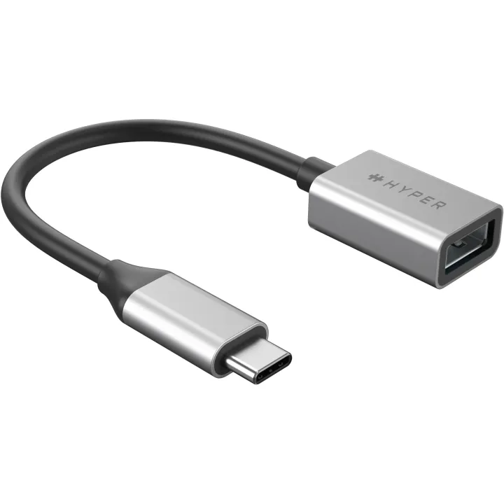 HYPER Adaptateur USB 10 Gbps Connecteur USB C - Prise USB A