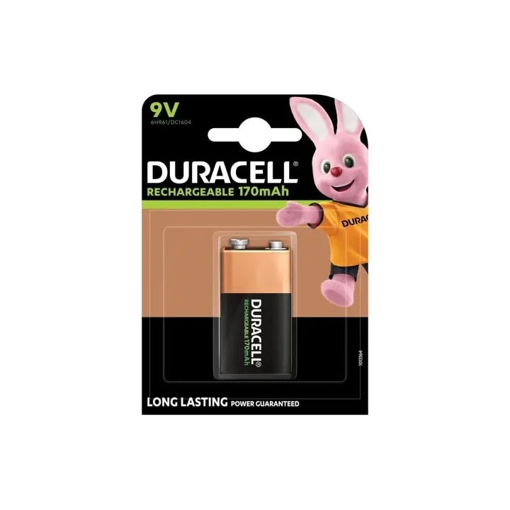 Duracell Batterie Recharge 9 V 170 mAh 1 Pièce-s