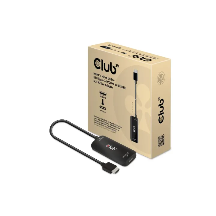 Club 3D Câble adaptateur CAC-1336 HDMI - USB type C