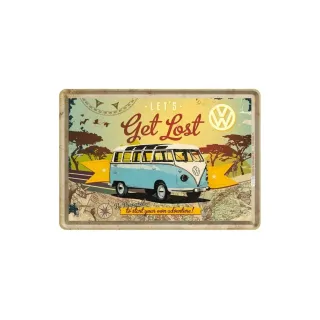 Nostalgic Art Carte postale VW Bulli 14 x 10 cm