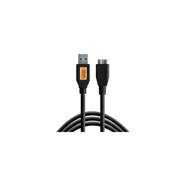 Tether Tools Câble TetherPro USB 3.0 vers Micro-B, 0.3 m Noir