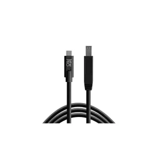 Tether Tools Câble TetherPro USB-C vers USB 3.0 Male B, 4.6 m Noir