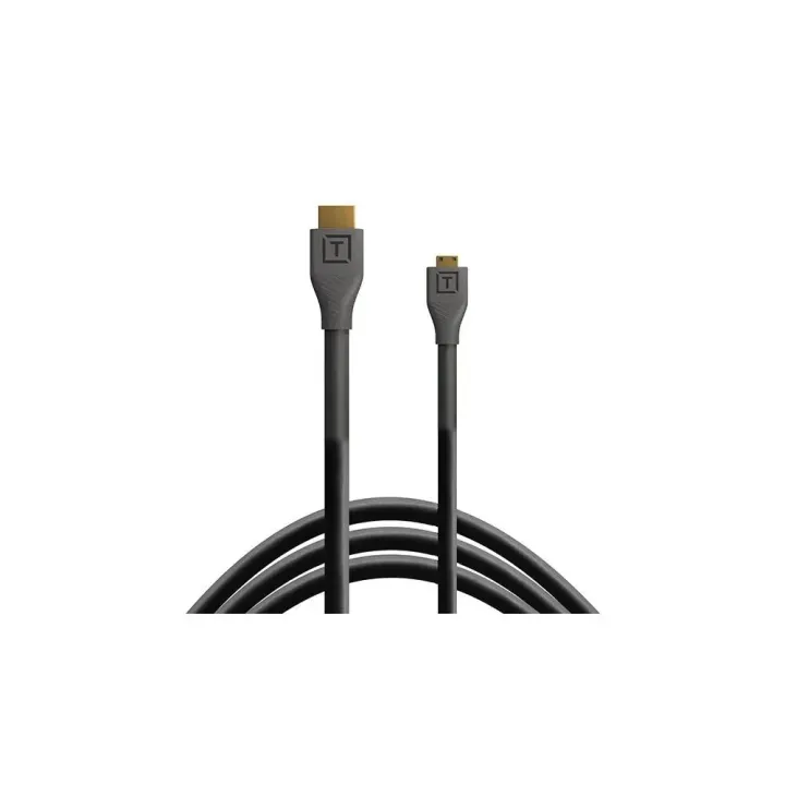 Tether Tools Câble TetherPro HDMI Micro vers HDMI 2.0, 3 m Noir