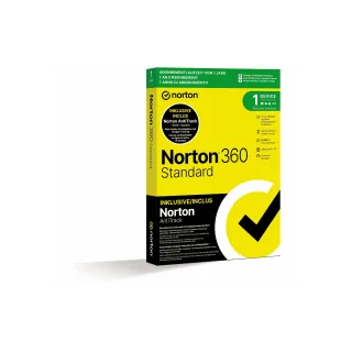 Norton 360 Standard + AntiTrack Bundle Box, 1 appareil, 1yr, 10GB Cloud