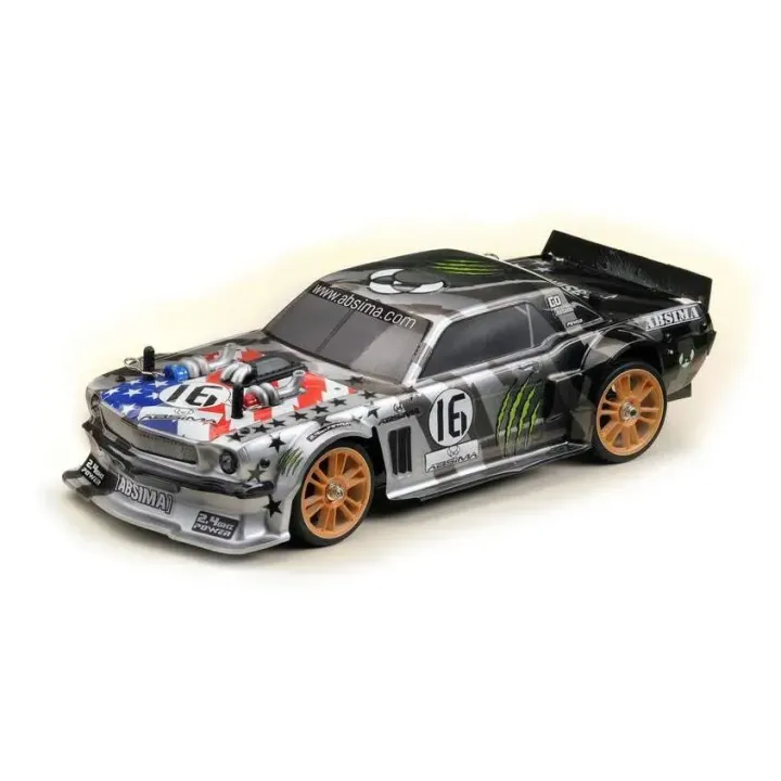 Absima Voiture de tourisme Fun Maker, Brushless, Gris 1:16, RTR