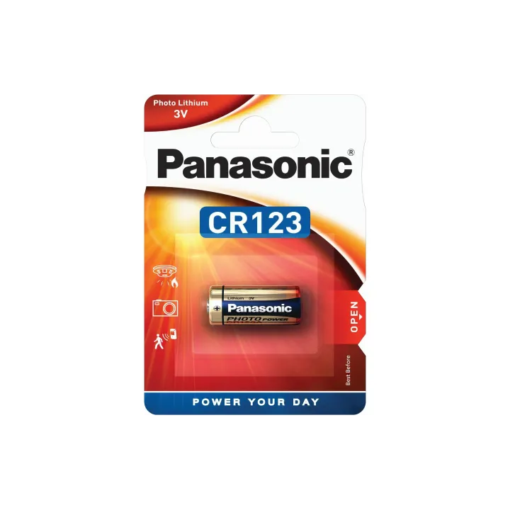 Panasonic Pile CR123A 1 Pièce-s